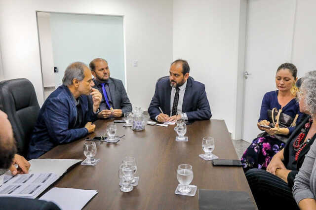 Presidente Laerte Gomes se reúne com cúpula da Polícia Civil para discutir melhorias à categoria Diego Queiroz Decom-ALE-RO