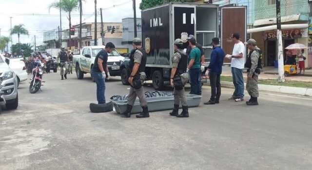 criminosos trocam tiros com pm e morrem durante assalto a Gazin