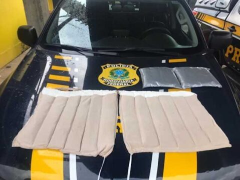 prf apreende droga ji-paraná 5 kg de cocaina