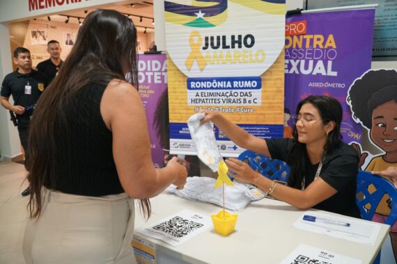 Julho Amarelo 2025 é lançado em Rondônia com foco na eliminação das hepatites virais Julho Amarelo 2025 é lançado em Rondônia com foco na eliminação das hepatites virais