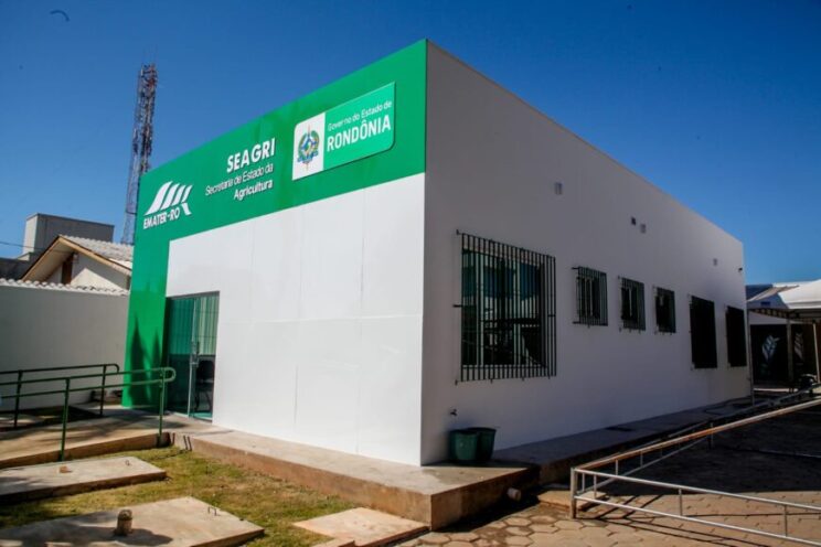 Nova sede da Emater entregue pelo governo de RO em Alta Floresta d’Oeste une tecnologia e apoio direto ao produtor Nova sede da Emater entregue pelo governo de RO em Alta Floresta d’Oeste une tecnologia e apoio direto ao produtor