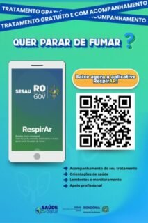 Governo de RO lança projeto RespirAR para auxiliar no tratamento do tabagismo, nesta sexta-feira, 29, em Porto Velho