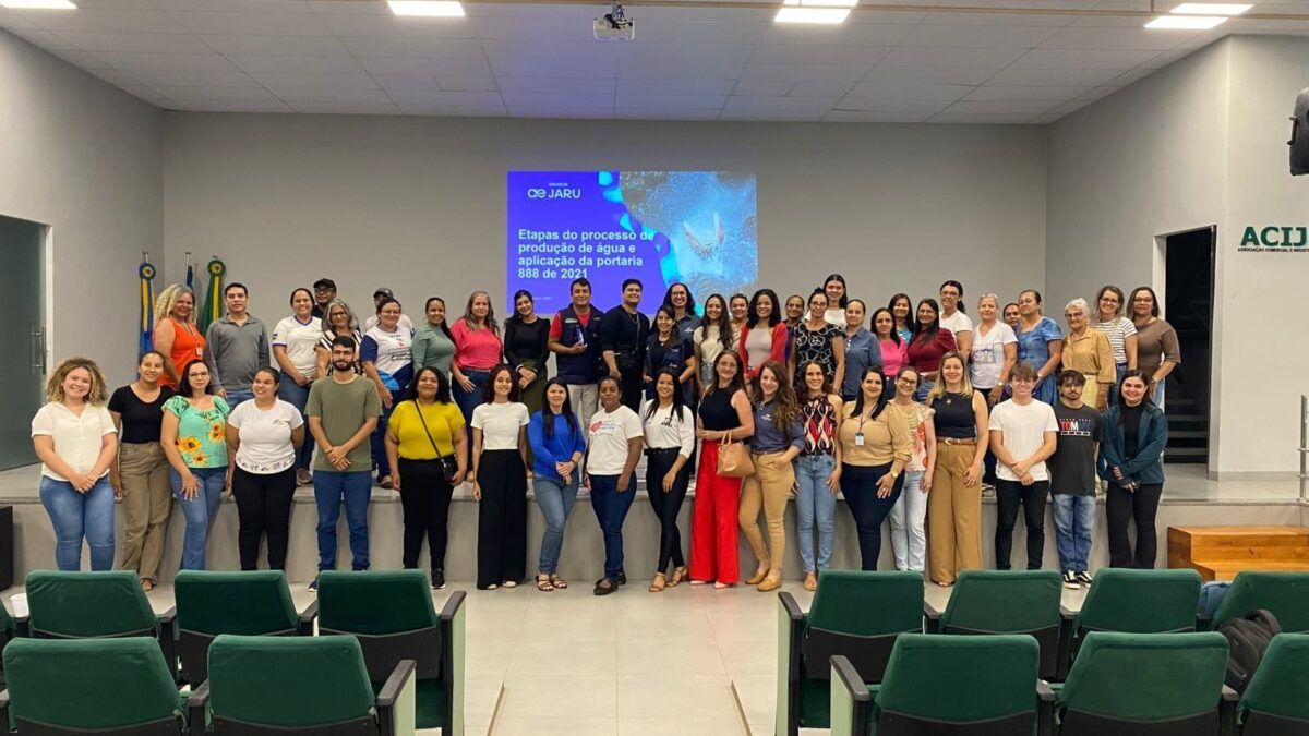 Águas de Jaru capacita agentes de saúde no Programa Nascentes Águas de Jaru capacita agentes de saúde no Programa Nascentes