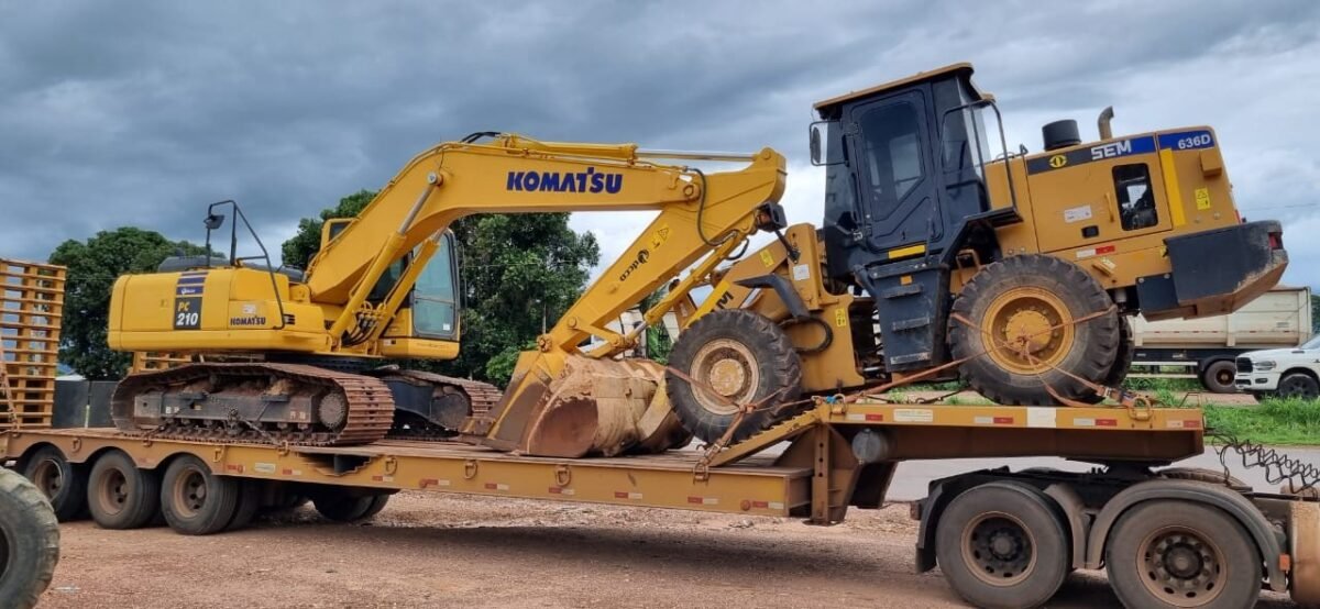 R$2 milhões: Máquinas roubadas em Goiás recuperadas em RO R$2 milhões: Máquinas roubadas em Goiás recuperadas em RO