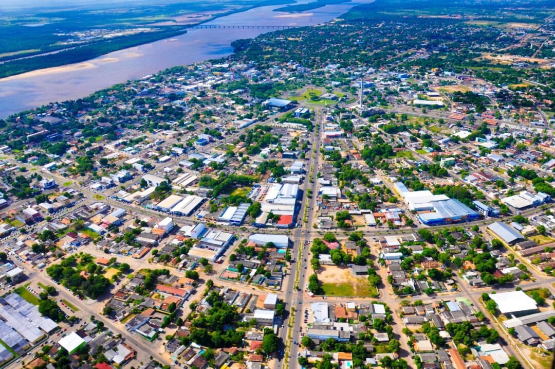vista aérea de boa vista, onde vai acontecer a corrida phelippe daou