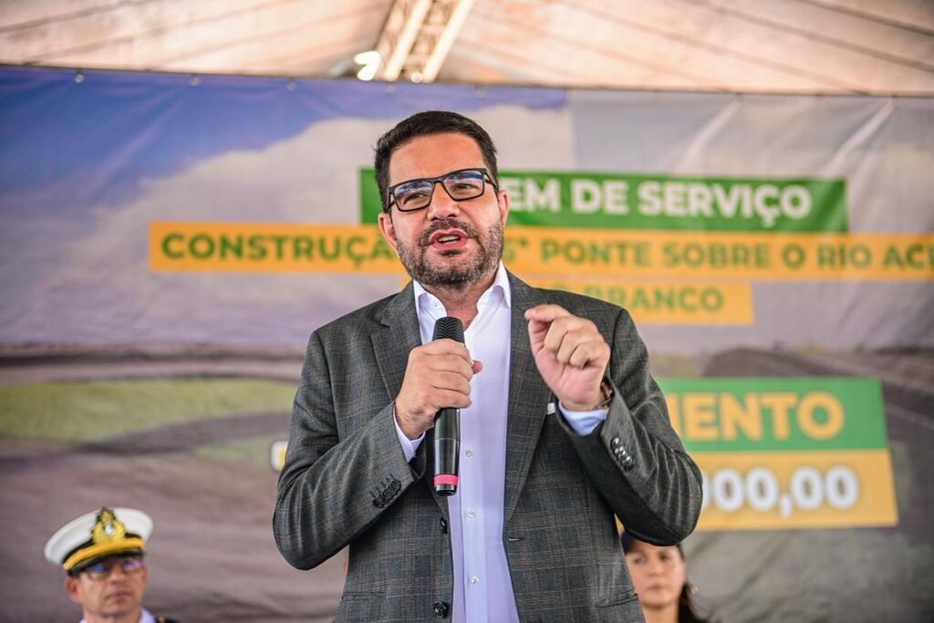 O governador do Acre Gladson Camelli