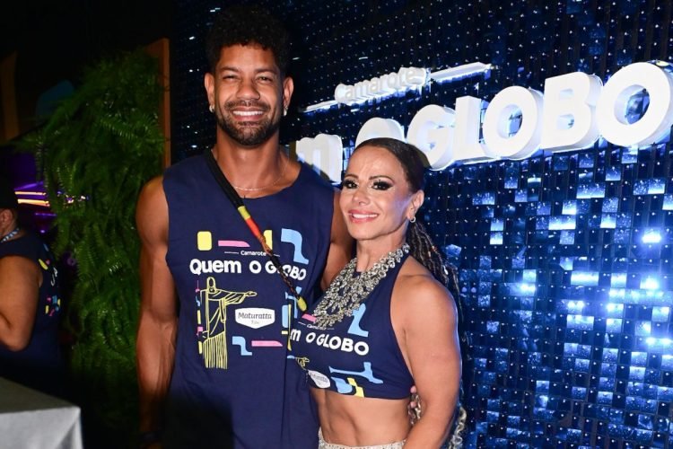 Viviane Araujo e Guilherme Militão
