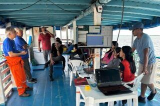 Naufrágios no Tapajós: estudantes da Ufopa mapeiam destroços entre Santarém e Belterra