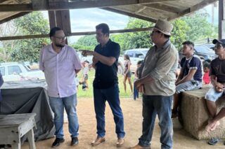 Vereador Adalto participa de reunião na Linha F e reforça compromisso com melhorias em União Bandeirantes