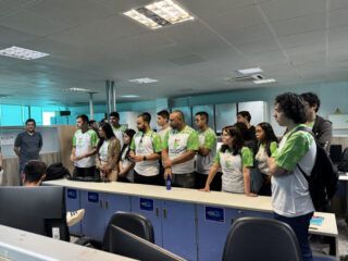 Alunos do curso de Tecnologia em Redes de Computadores conhecem infraestrutura do governo de RO