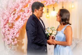 Após três décadas, casal de Vilhena realiza sonho e se casa em evento do Judiciário