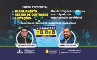 Curso de licitações em Ji-Paraná – Capacitação estratégica sobre a Lei nº 14.133/2021