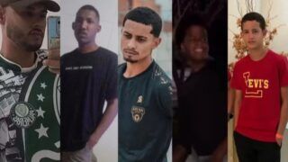 Cinco jovens morrem em acidente na BR-324