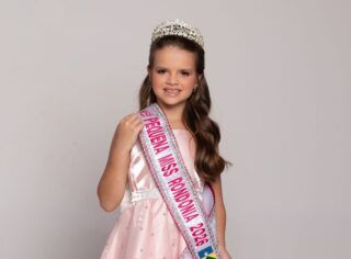 Pequena notável rondoniense segue rumo ao Miss Brasil Baby