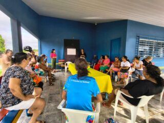 CRAS São Francisco realiza atividades com crianças, adolescentes e idosos do SCFV em Ji-Paraná