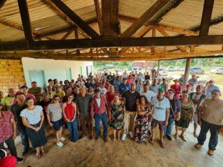 Deputado Nim Barroso visita Associação União da Vitória e ouve produtores rurais em Vilhena