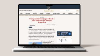 Em artigo no ConJur, presidente do TJRO analisa desafios da democracia brasileira