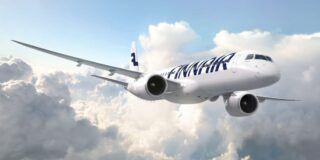 Embraer firma contrato para até 46 jatos E195-E2 com a Finnair