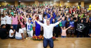 Eyder Brasil realiza encontro de prestação de contas com participação de mais de 1,3 mil pessoas em Porto Velho