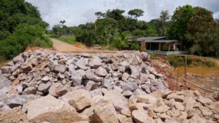 FINALIZANDO – Ponte metálica do Bate Estaca será entregue até o fim do mês