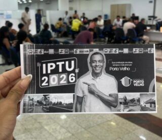 IPTU 2026 – Carnês físicos são entregues e desconto de 10% segue até 5 de março