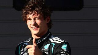 Antonelli comemora recorde e fim de tabu da F1: “Muito feliz”