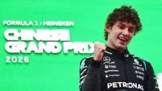 Antonelli celebra 1ª vitória na F1: “queria trazer a Itália de volta”