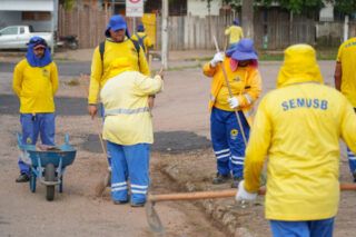 LIMPEZA – Mutirão no entorno da Feira do Produtor expõe descarte irregular de lixo
