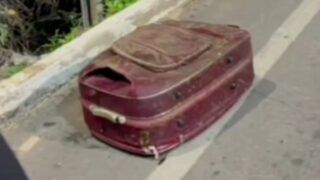 Mulher morta em mala é encontrada no RN