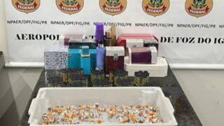 Polícia prende homem com 430 remédios proibidos