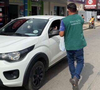 Pit Stop em Ji-Paraná alerta população para uso racional da água