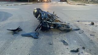 Motociclista morre após colisão