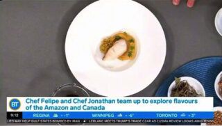 Chef leva tucumã e puxuri para o Canadá: o sabor da Amazônia viraliza