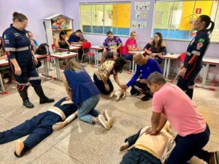PREVENÇÃO – Projeto Samuzinho orienta profissionais sobre primeiros socorros nas escolas