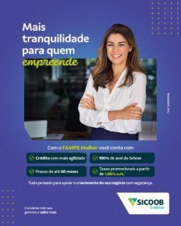 Sicoob Credisul oferece crédito especial para empreendedoras