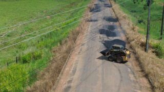 Trecho da RO-140 entre BR-364 e Cacaulândia recebe manutenção após indicação do deputado Pedro Fernandes