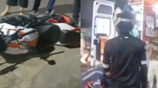 Acidente entre motociclistas deixa um morto e três feridos