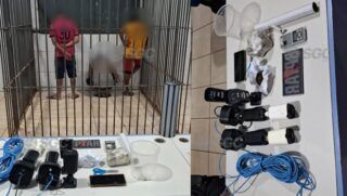 Polícia prende três suspeitos em operação contra tráfico