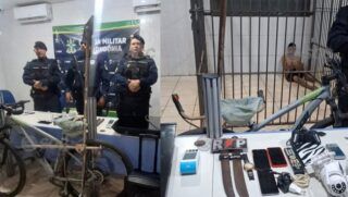 Polícia prende jovem com celular roubado