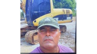 Operador de máquina morre soterrado em deslizamento de barranco