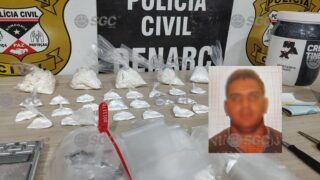 Polícia prende traficante em Lagoinha