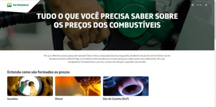site_petrobras_precos_combustiveis